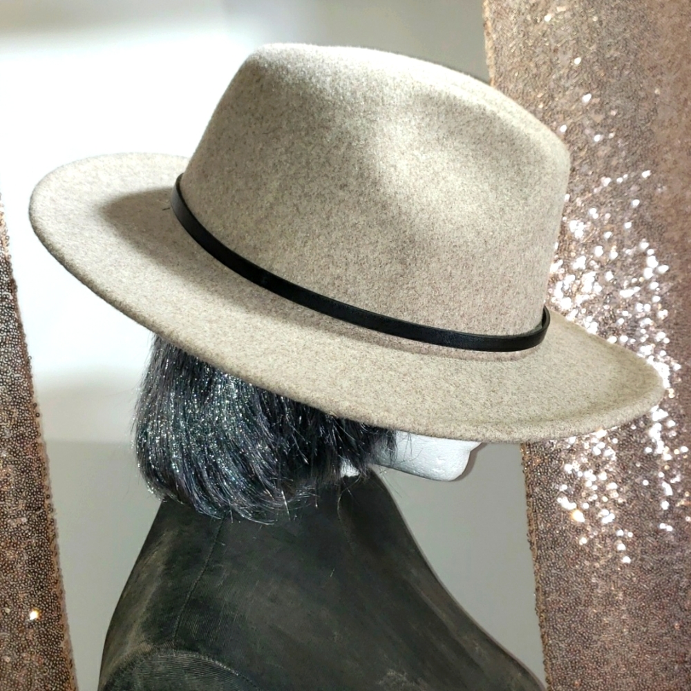 Penchant Wool Blend Fedora Hat Ajustable Size